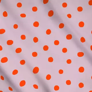 Meterware Punkte Rot & Lila