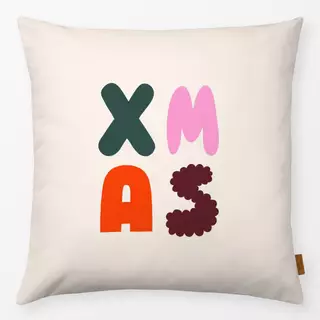 Kissen Typo XMAS