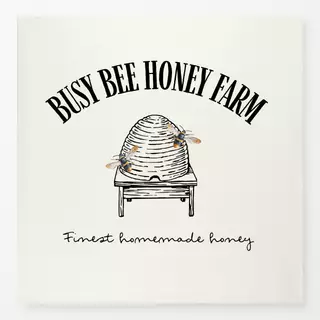 Tischdecke Cottage Summer Busy Bee Farm