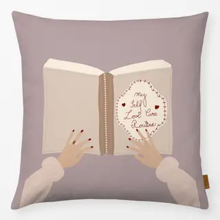 Kissen Self Love Buch