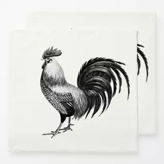 Servietten The Vintage Rooster