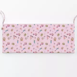 Bankauflage Cottage Sommer Muster Blumen