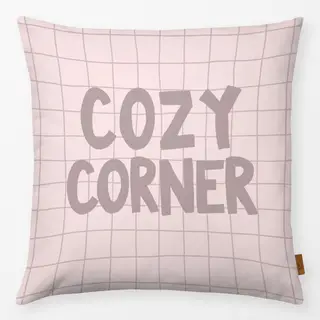 Kissen Cozy Corner Kariert Rosa