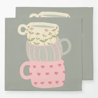 Servietten Tee & Kaffee Tassen Cozy