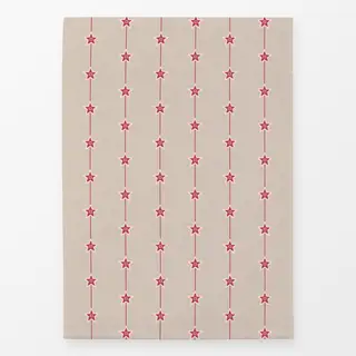 Geschirrtücher Beige Rot Pink