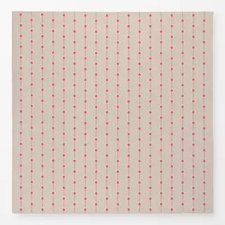 Tischdecke Beige Rot Pink