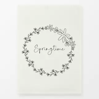Geschirrtücher Springtime Blumenkranz
