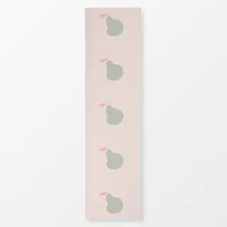 Tischläufer Birne Rosa Pastel