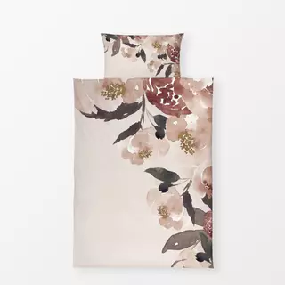 Bettwäsche Rosengarten Beige Pastel