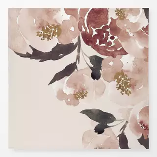 Tischdecke Rosengarten Beige Pastel