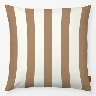 Kissen Streifen Karamell Cozy XMas