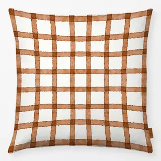Kissen Cottage Herbst Ginham Zimt