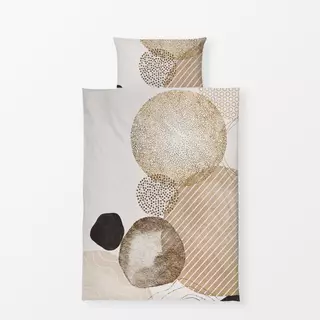 Bettwäsche ORGANIC STONES Grafik