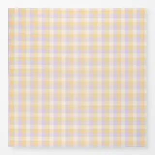 Tischdecke Lila Gelb Karo Gingham Pastel