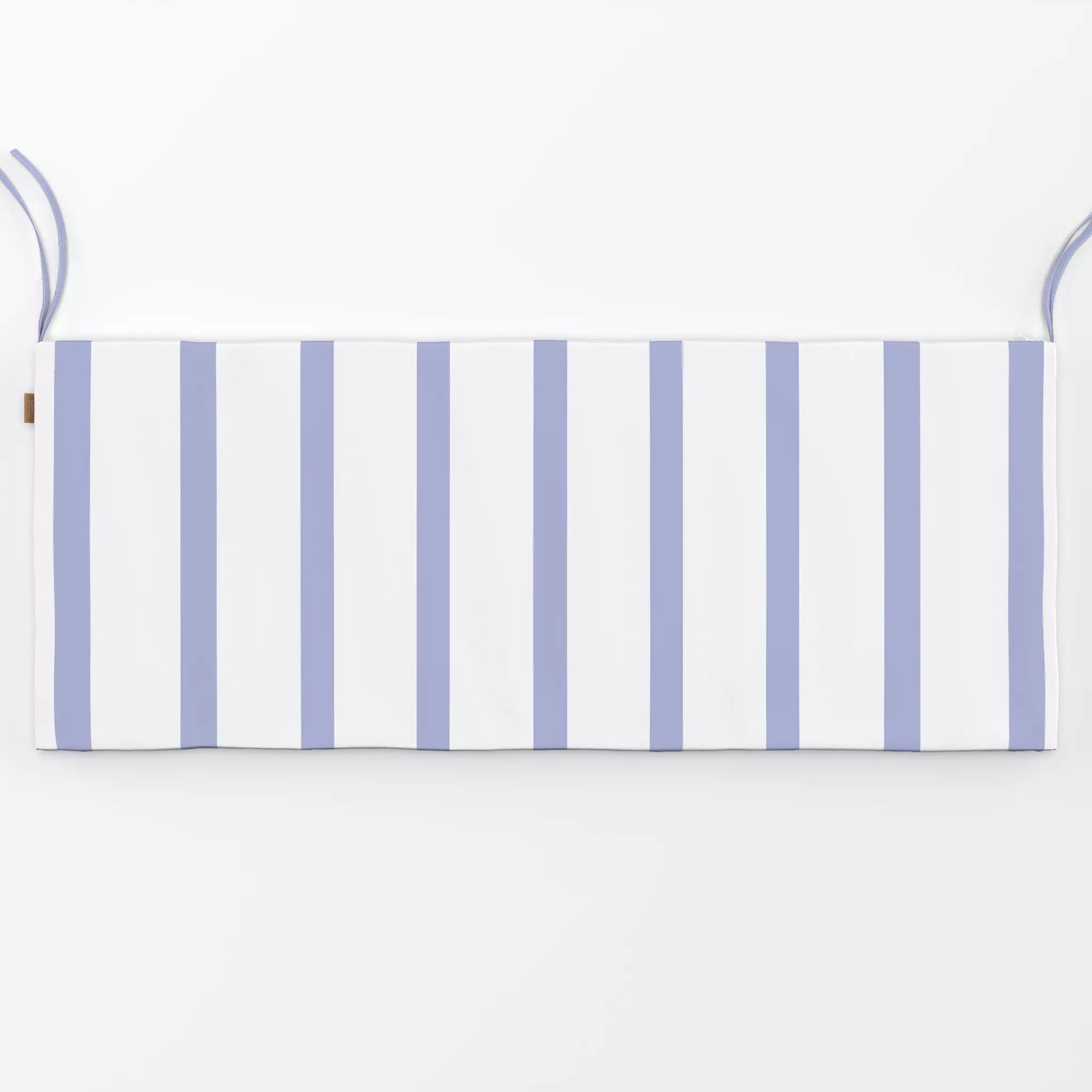 Bankauflage Hamptons Chic - Streifen Blau - Sommer, Symbole & Muster - von „Monika Strigel"; Streifen, Strand, Sommer, blau,...