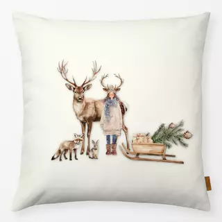 Kissen Cozy XMas - Friendsmas Girl
