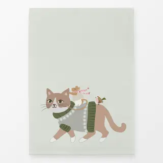 Geschirrtücher Katze und Maus Herbst