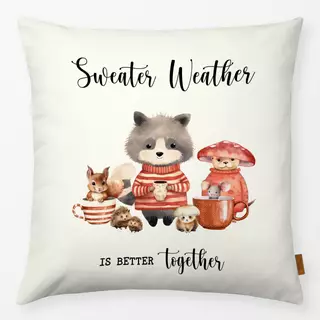 Kissen Cottage Herbst Cozy Friends