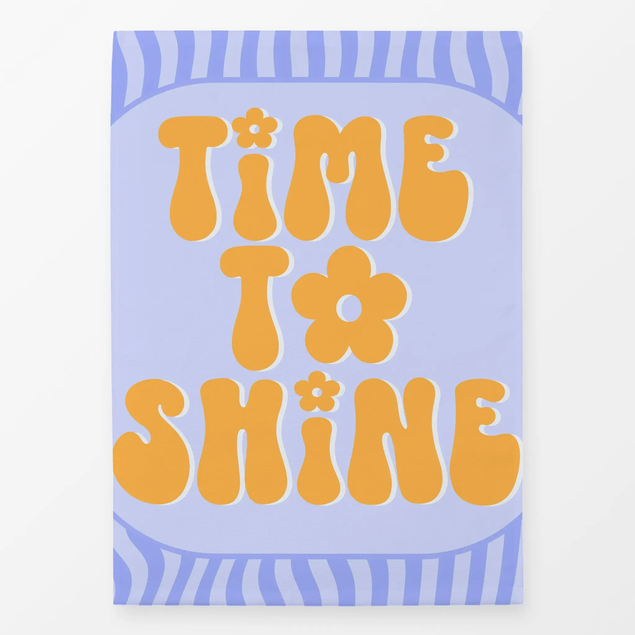 Geschirrtücher Time To Shine Blau - Liebe, Romantik & Pride, Sommer, Symbole & Muster - von „Monika Strigel"; Sommerblumen, ...