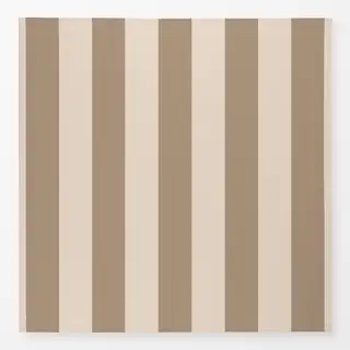 Tischdecke Beige Braun Herbst Streifen