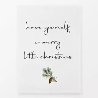 Geschirrtücher Have yourself Weihnachtsspruch