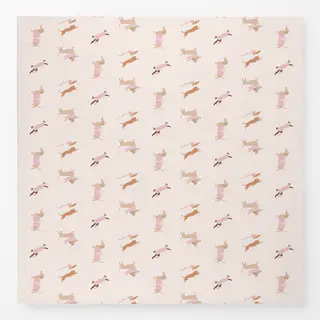 Tischdecke Beige Rose