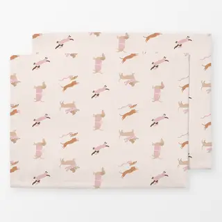 Tischset Beige Rose