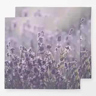 Servietten Lavendelblüte im Sonnenschein