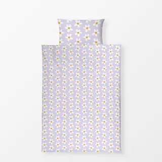Bettwäsche Daisy Margeriten Blume Lila