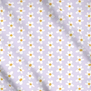 Meterware Daisy Margeriten Blume Lila