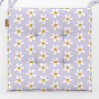 Sitzkissen Daisy Margeriten Blume Lila