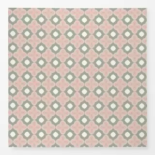 Tischdecke Marocco Muster Oliv Rosa 1