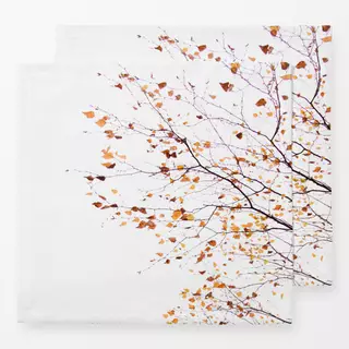 Servietten Blätter im Herbst 2
