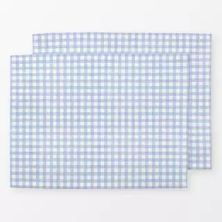 Tischset Karo Vichy Blau  Cottage