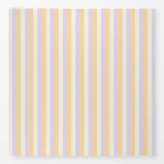 Tischdecke Streifen Gelb Lila Creme