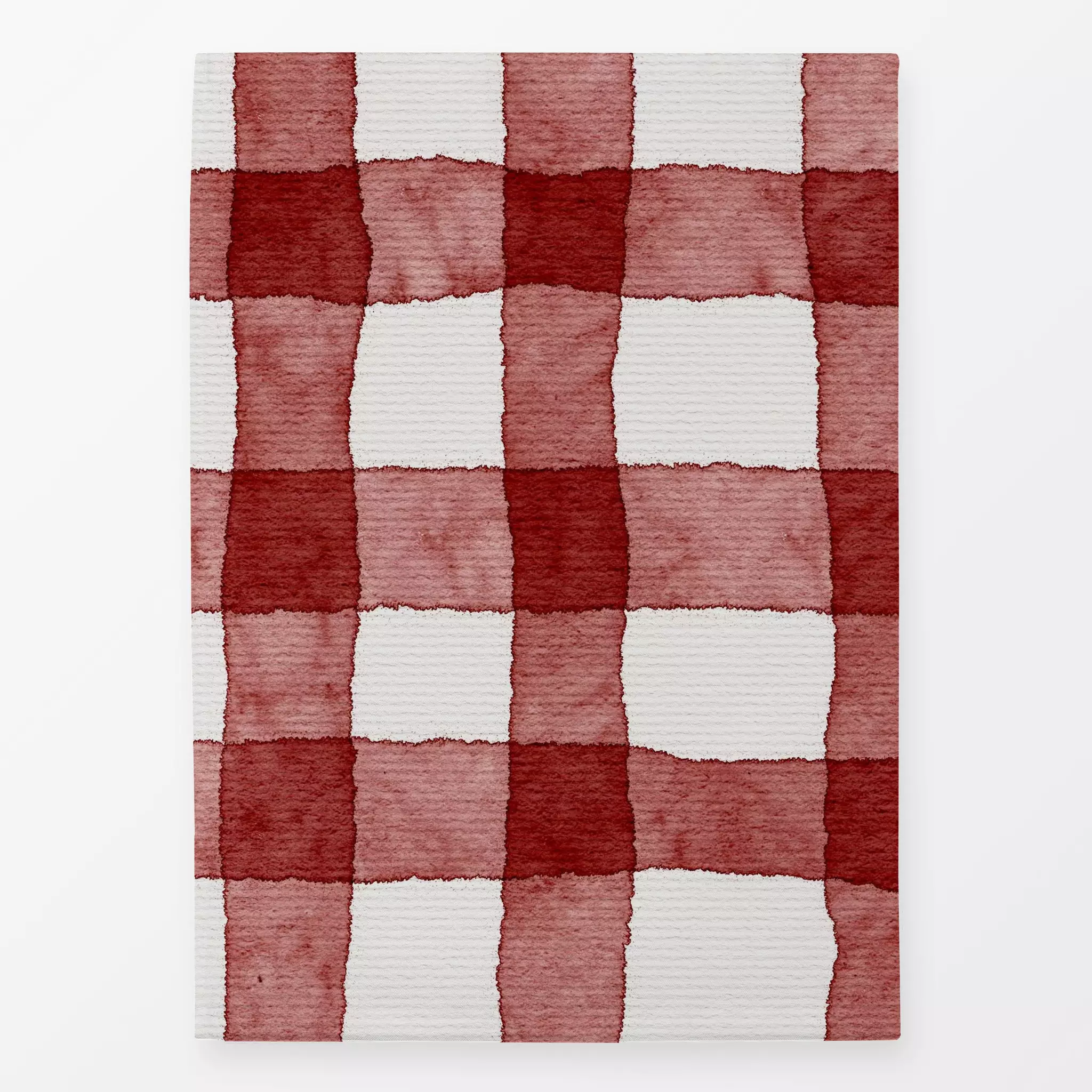 Geschirrtücher Hüttenzauber Karo Gingham Rot - Weihnachten, Symbole & Muster - von „Monika Strigel"; Weihnachten, Winter, Ka...