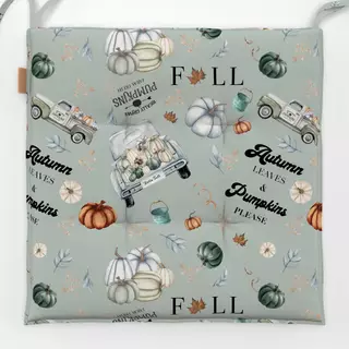 Sitzkissen Happy Pumpkin Pattern