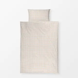 Bettwäsche Beige Weiss