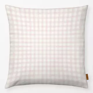Kissen Karo Vichy Gingham Rosa