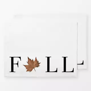 Tischset Herbst Spruch Englisch Fall