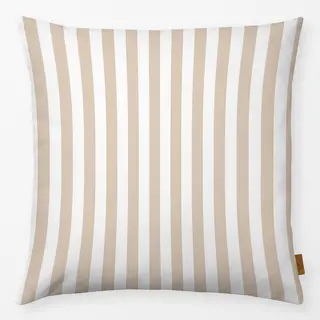 Kissen Beige Weiss