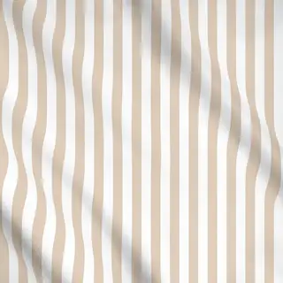 Meterware Beige Weiss
