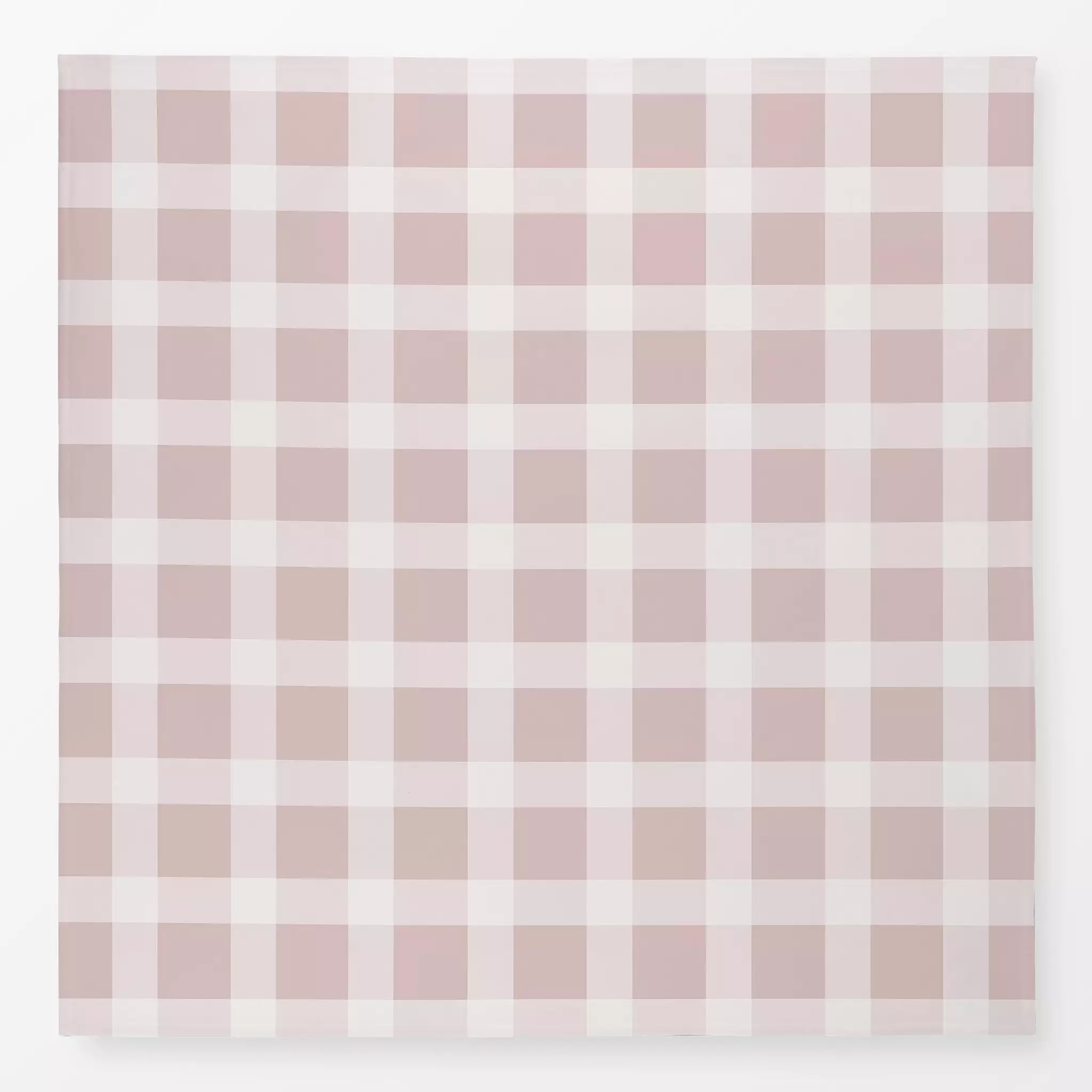 Tischdecke Karo Weiss Rosa Landhaus, gemustert, Frühling, von Monika Strigel