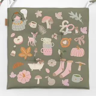 Sitzkissen Cozy Hygge Herbst