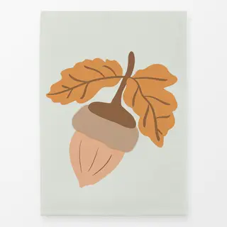 Geschirrtücher Herbstlaub Eichel