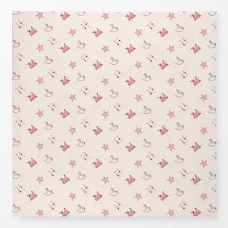 Tischdecke Beige Rose