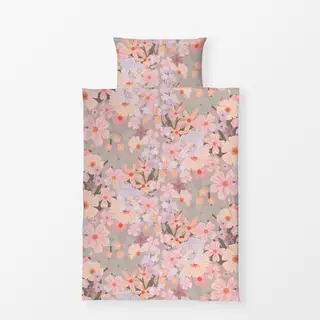 Bettwäsche Flower Joy Garden Pastelrosa
