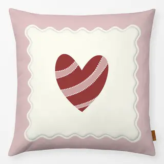 Kissen Herz Pink Rot Weihnachtskollektion