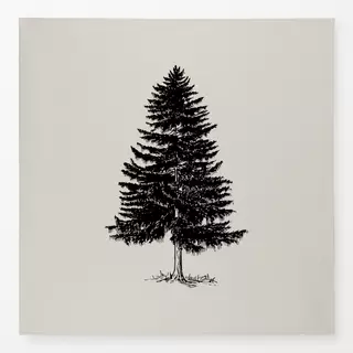 Tischdecke Vintage Holidays Tree 2 BB