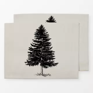 Tischset Vintage Holidays Tree 2 BB